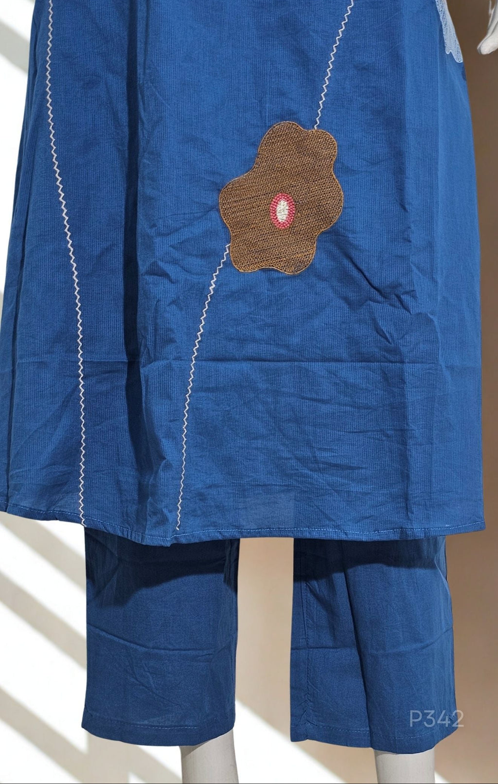 Ocean Bloom Mul Cotton Kurta Set3