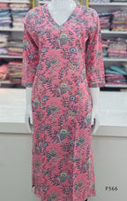Pink floral dress on a mannequin in a store setting